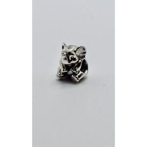 Authentic Pandora Sterling Silver Lucky Elephant Charm ALE 925‎